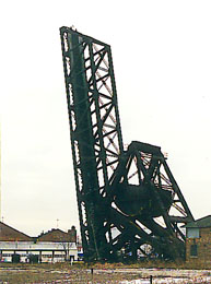 Ex-PM drawbridge crossing the Black River at Port Huron, MI